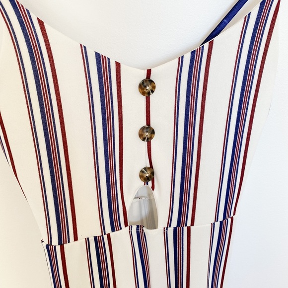 NWOT New Mode Spaghetti Strap Jumpsuit - Picture 3 of 4